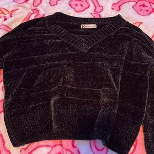 Black sweater XS